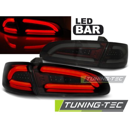 Zadní světla LED LightBar SEAT Ibiza 02-08 červená/kouřová
