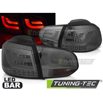 Zadní světla LED LIGHTBAR VW GOLF VI/6 htb 08-12 kouřová