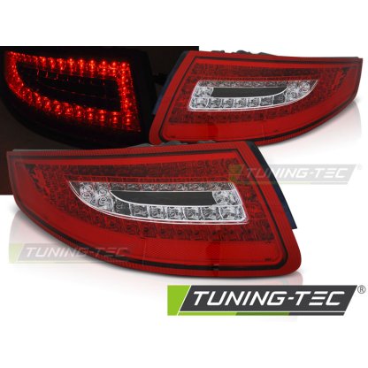 Zadní světla LED Porsche 911/997 05-10 červená