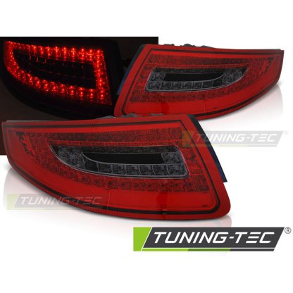 Zadní světla LED Porsche 911/997 05-10 červená/kouřová