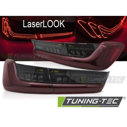 Zadní světla LED pro BMW G20 2019-2022 laser look červená
