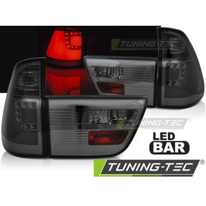 Zadní světla LED pro BMW X5 E53 1999-2003, kouřové