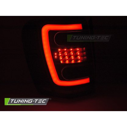 Zadní světla LED pro JEEP GRAND CHEROKEE 1999-2005 černá čirá