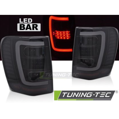 Zadní světla LED pro JEEP GRAND CHEROKEE 1999-2005 černá kouřová