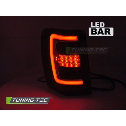 Zadní světla LED pro JEEP GRAND CHEROKEE 1999-2005 černá kouřová