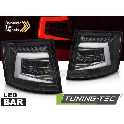 Zadní světla LED pro ŠKODA OCTAVIA III 2012-2016 kombi OEM LED černé