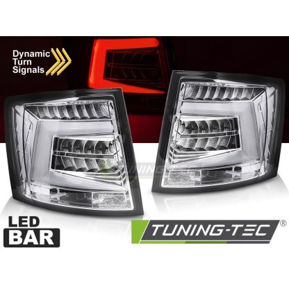 Zadní světla LED pro ŠKODA OCTAVIA III 2016-2020 kombi OEM LED chromové