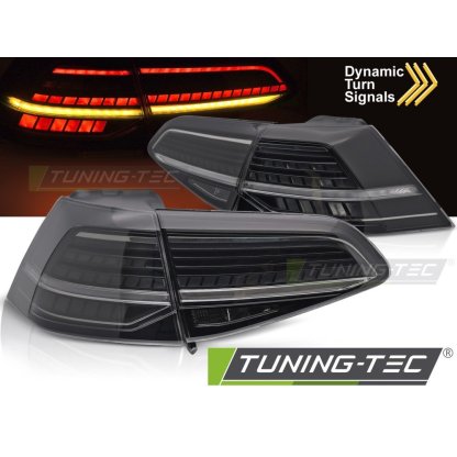 Zadní světla LED pro VW GOLF 7 2013-2019 kouřová