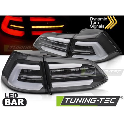 Zadní světla LED pro VW GOLF 7 kombi 2013-2017 černá