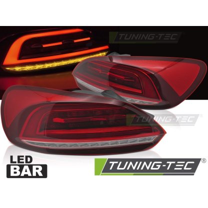 Zadní světla LED pro VW Scirocco III 2008-2014 červená