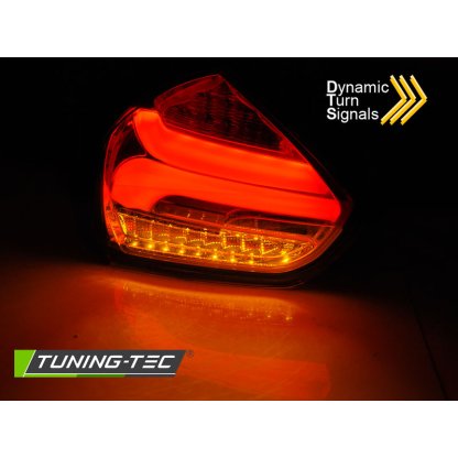 Zadní světla LED, s dynamickým blinkrem pro Ford Focus 3 (15-18) černá