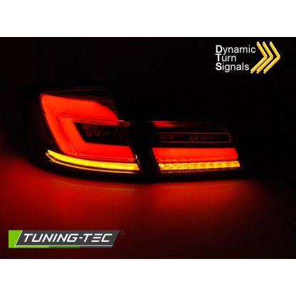 Zadní světla LED s LED dynamickým blinkrem pro BMW F10 10-16 červené kouřové