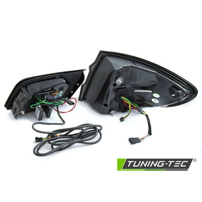 Zadní světla LED s LED dynamickým blinkrem pro BMW F10 10-16 červené kouřové