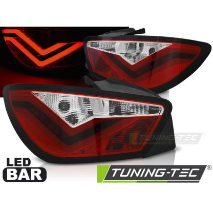 Zadní světla LED SEAT Ibiza 6J 3dv. 08-12 červená
