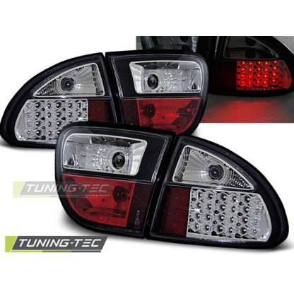 Zadní světla LED Seat Leon 99-05 černá