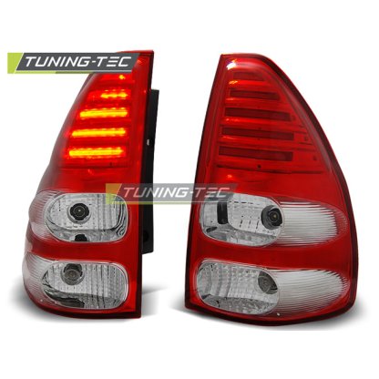 Zadní světla LED Toyota Land Cruiser - červená 03-09