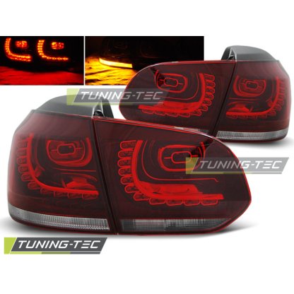 Zadní světla LED VW Golf VI / 6 červená
