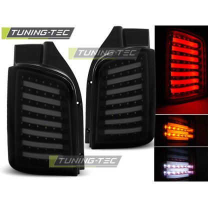 Zadní světla LED VW T5 černá/kouřová 03-