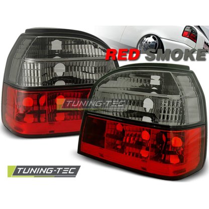 Zadní světla VW GOLF 3 červená/kouřová