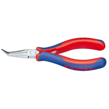 Zahnuté půlkulaté kleště 145 mm pro elektroniku - 3582145