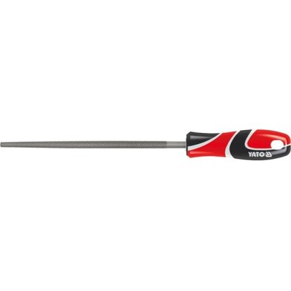 Zámečnický pilník kulatý, 150 mm, středně hrubý - YT-6184