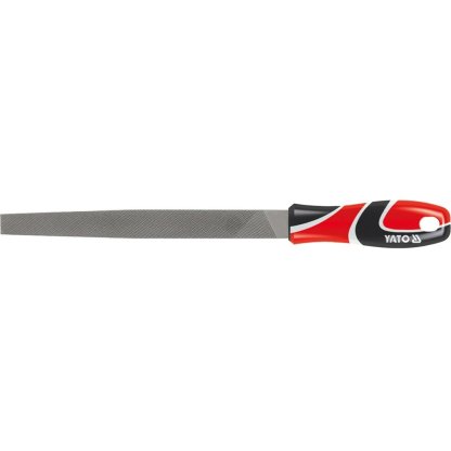 Zámečnický pilník plochý, 250 mm, hrubý - YT-6223