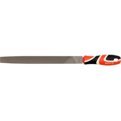 Zámečnický pilník plochý, 250 mm, jemný - YT-6233