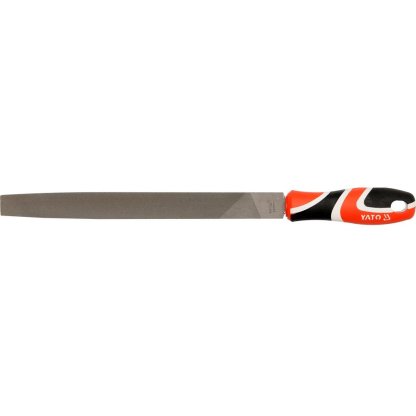 Zámečnický pilník plochý, 250 mm, středně hrubý - YT-6228