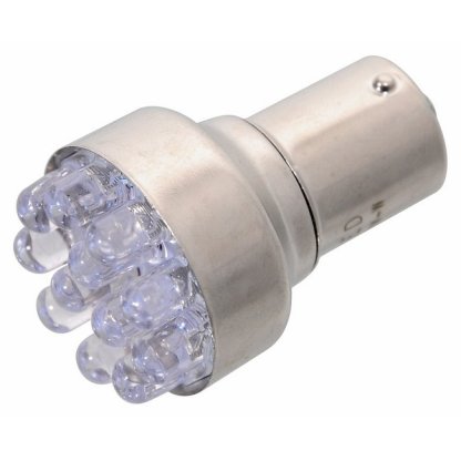 Žárovka 12 LED 12V Ba15s bílá, 33729