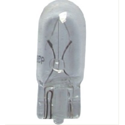 Žárovka 12V/1,2W celosklo s plast.paticí