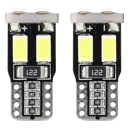 Žárovka 12V LED 6xSMD T10 (W5W) bílá, CAN-BUS, 01622