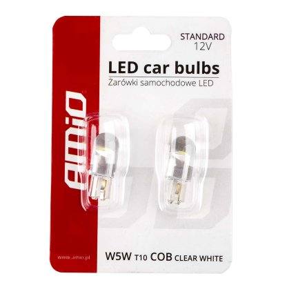 Žárovka 12V LED T10 (W5W), bílá, 02645