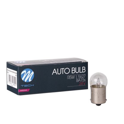 Žárovka 24V 5W s paticí M-TECH BA15s, Z930