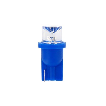 Žárovka LED 12V T10 modrá 2ks celosklo, 33707
