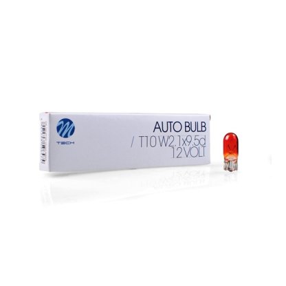 Žárovka WY5W T10 12V 5W W2.1x9.5d ORANŽOVÁ Z28