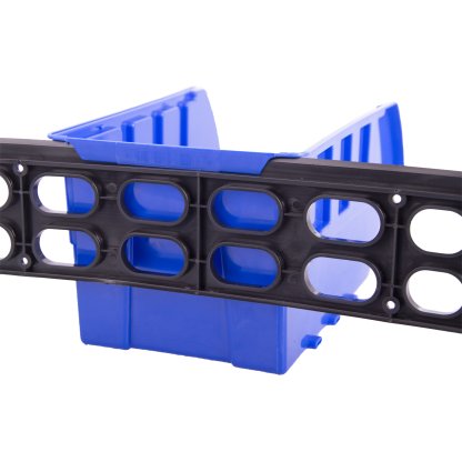 Závěsná plastová lišta se 4 plastovými boxy - MW8711