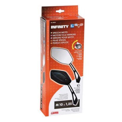 Zrcátka na motorku Infinity M10x1,25, 90129