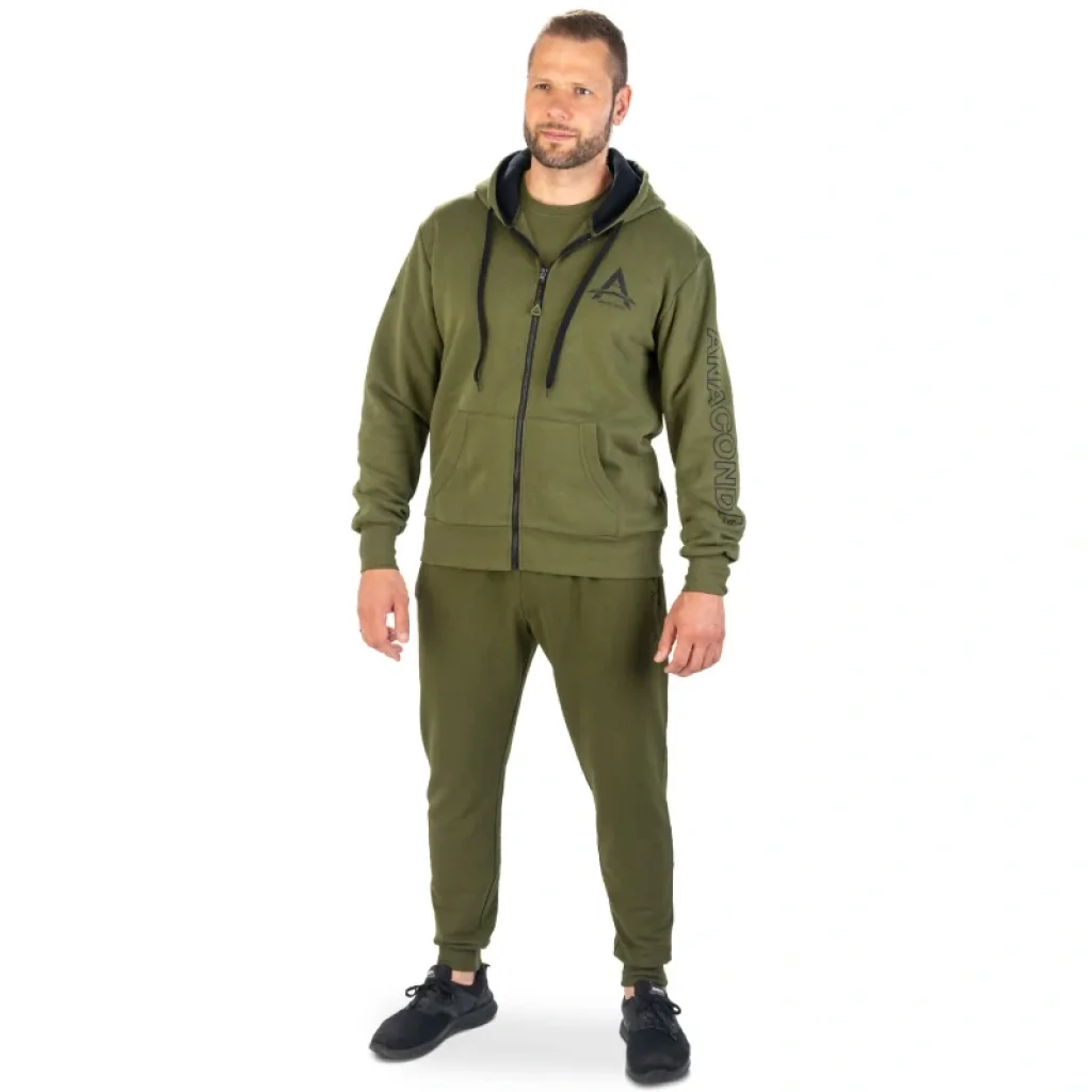 Anaconda mikina Since 2001 Team Zipper Hoodie L