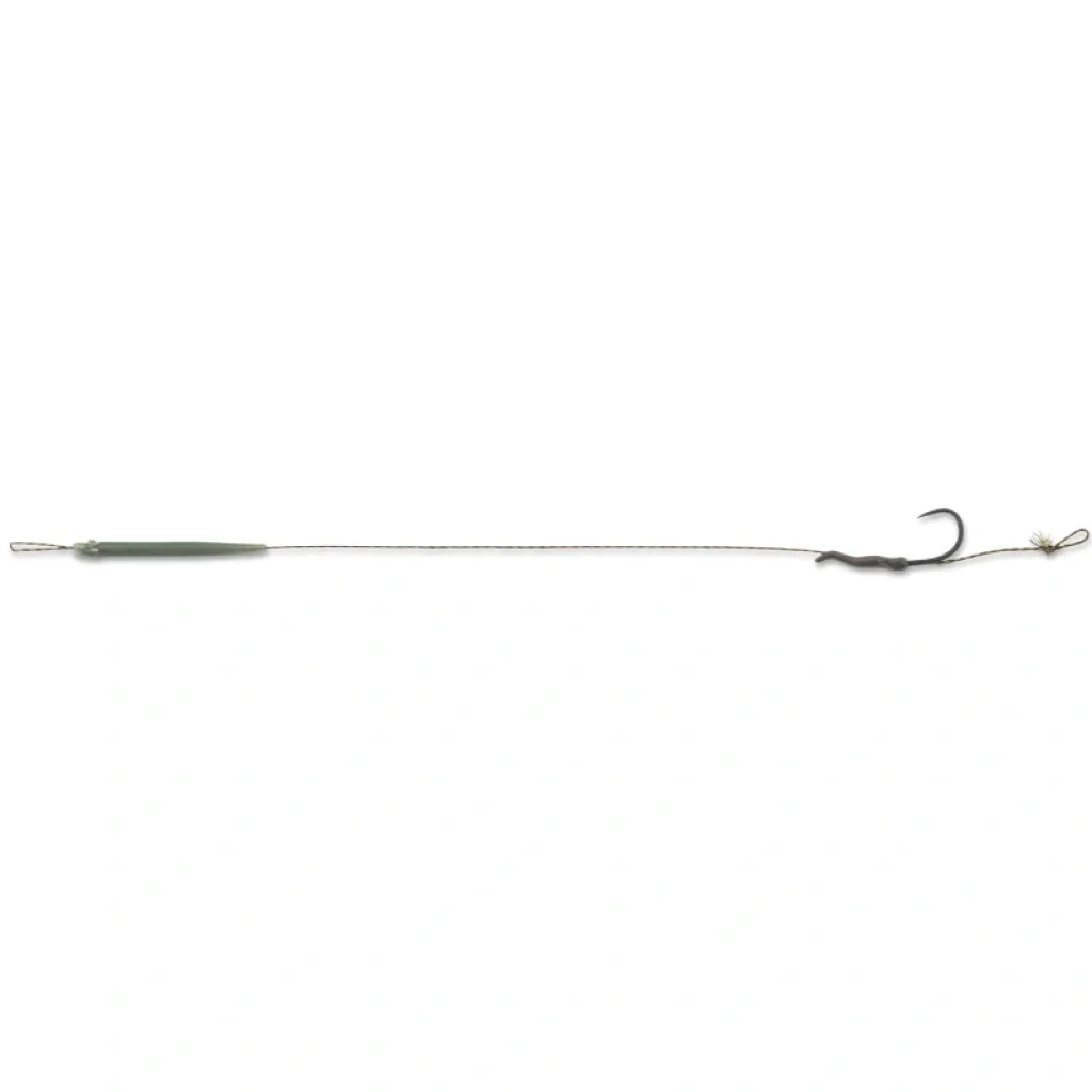 Anaconda návazec Quick Change Line Aligner Rig Power Carp C4 Barbless 3ks velikost 8 bez protihrotu