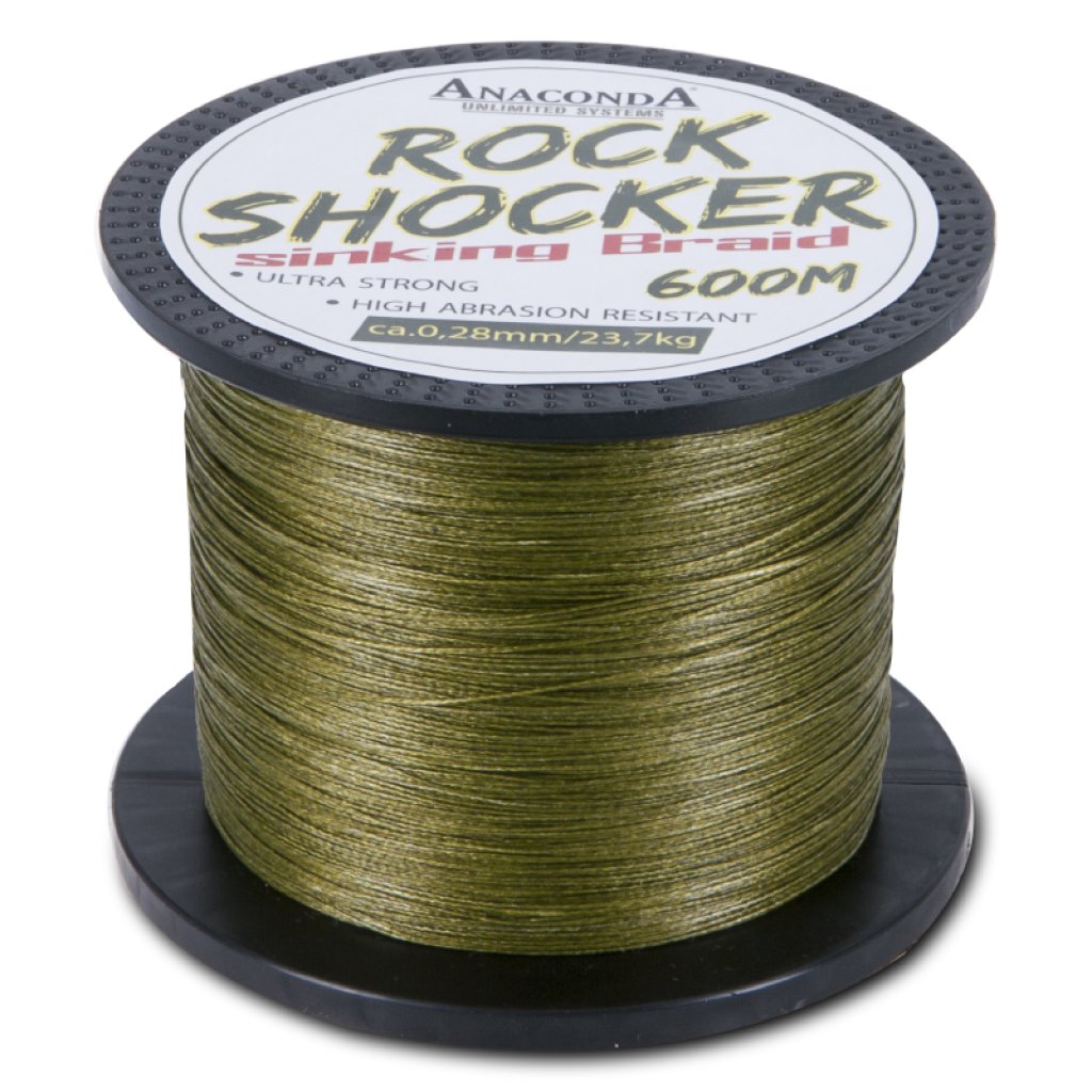 Anaconda pletená šňůra Rockshocker 0,30 mm 600 m