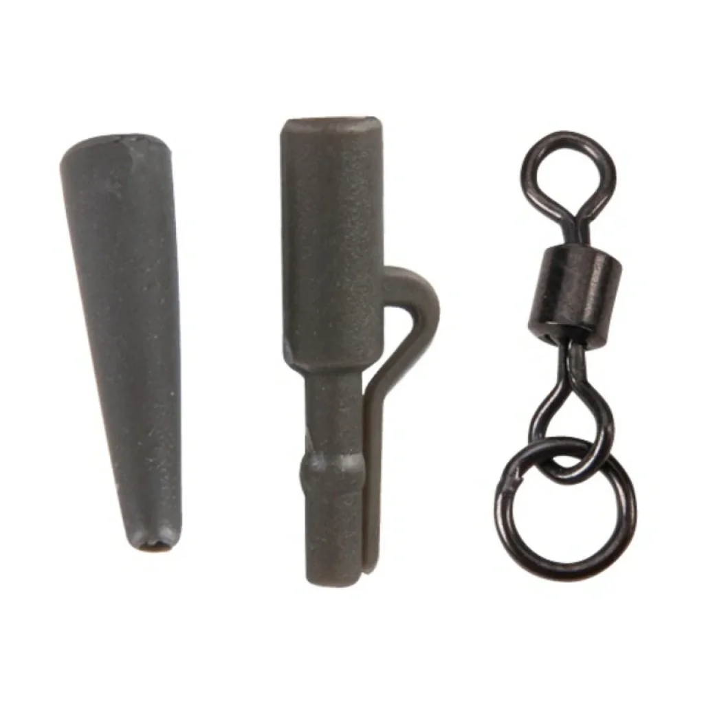 Anaconda sada 360 Flex Ring Swivel Safety LC Kit army zelená 5ks