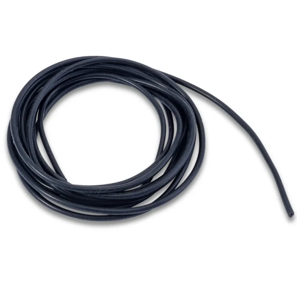 Anaconda silikonová hadička Silicone Hook Tube černá 0,8/1,8mm 1,5m