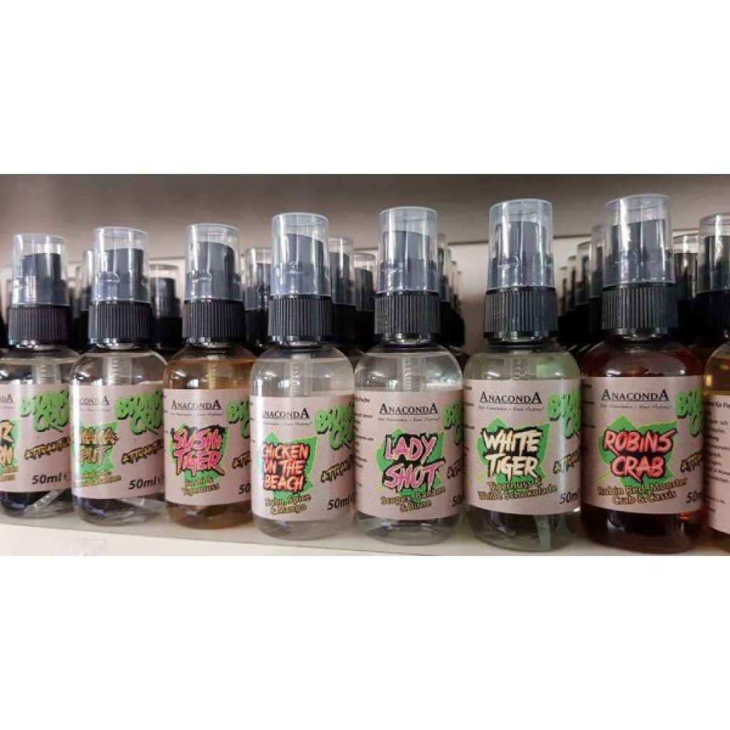 Attraktor Spray Anaconda Bionic Crunch 50ml Příchuť Bacon Bull