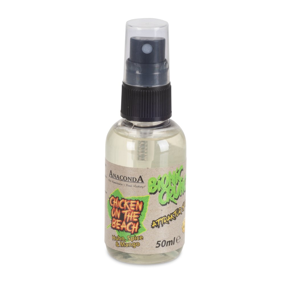Attraktor Spray Anaconda Bionic Crunch 50ml Příchuť Chicken on the Beach