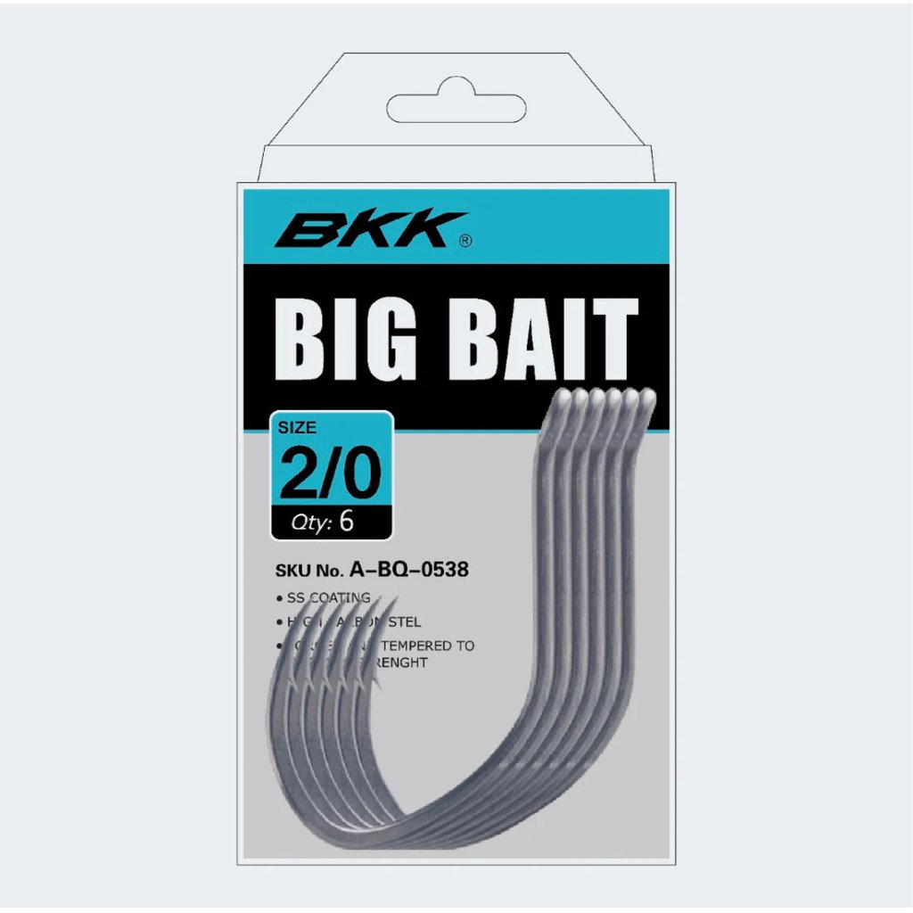 BKK Háček BIG BAIT Velikost 6/0 5ks