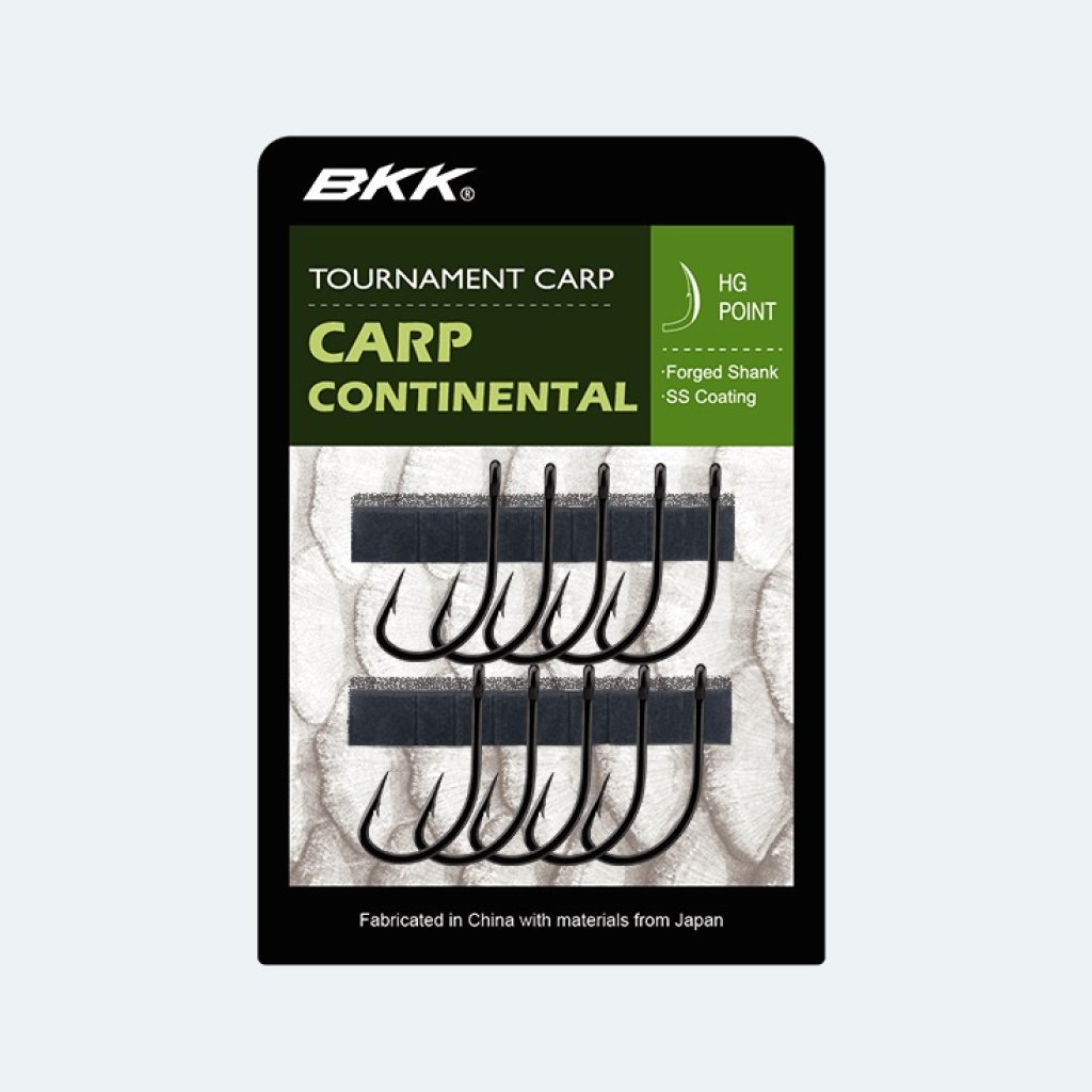 BKK Háček Carp Continental Velikost 1 10ks