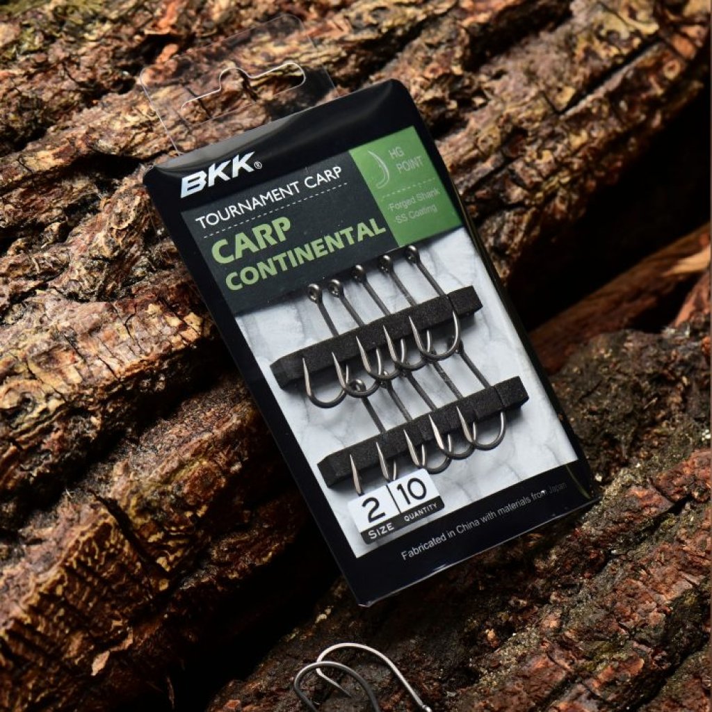 BKK Háček Carp Continental Velikost 1 10ks