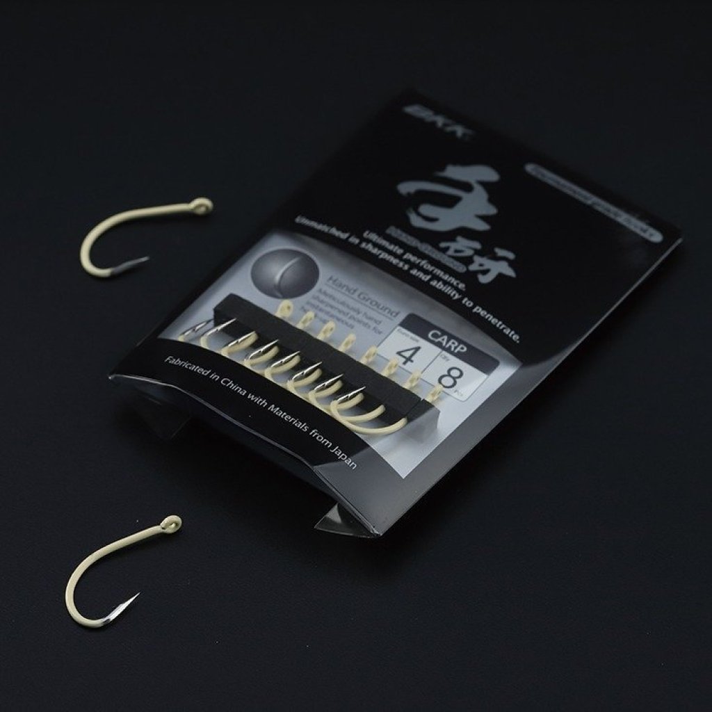 BKK Háček Carp Hook Hand Ground Velikost 2 8ks