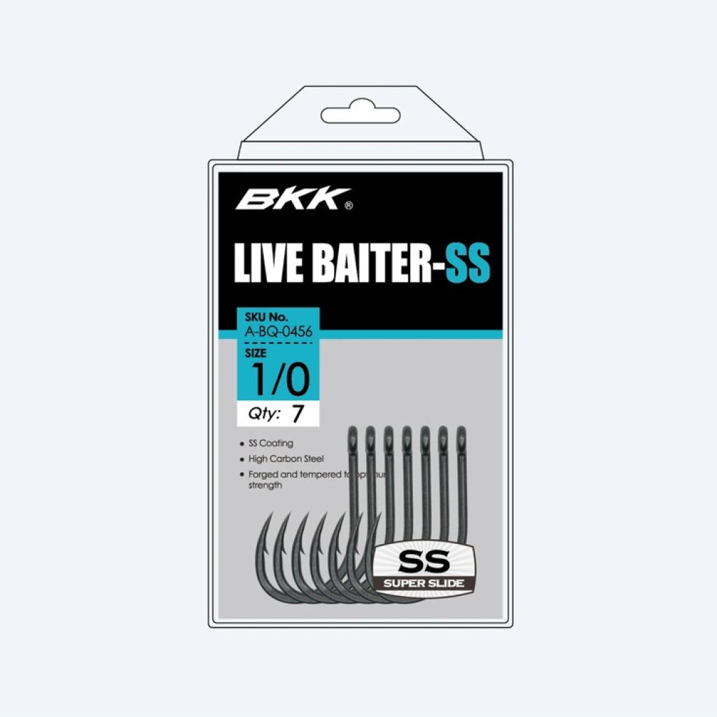 BKK Háček LIVE BAITER-SS Velikost 1 7ks