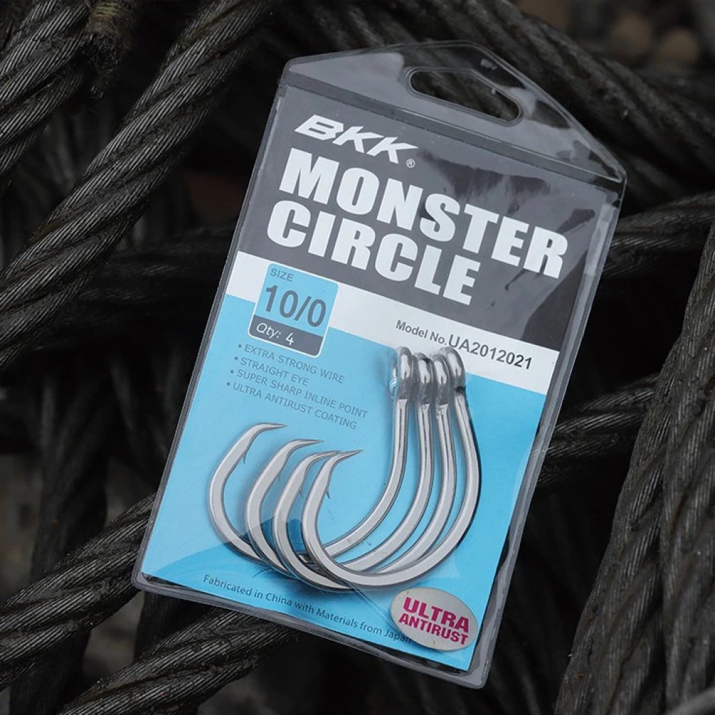 BKK Háček Monster Circle Velikost 12/0 3ks